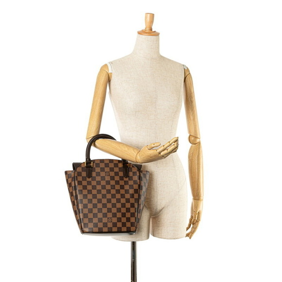 LOUIS VUITTON Brown Damier Leather Bag - Picture 7 of 7
